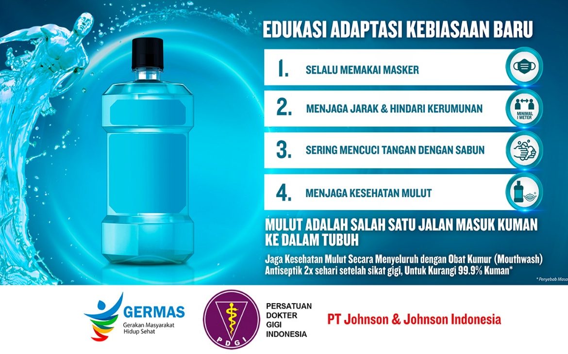 PT Johnson & Johnson Indonesia Gandeng PB PDGI Kampanyekan pesan Edukasi: “Jaga Kesehatan Mulut untuk Jaga Kesehatan Anda!”