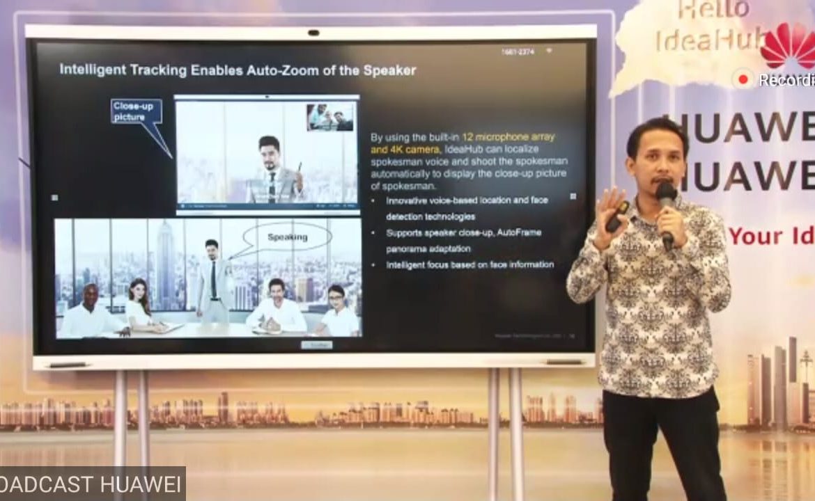 Luncurkan IdeaHub Series, Huawei Dorong Percepatan era Smart Office
