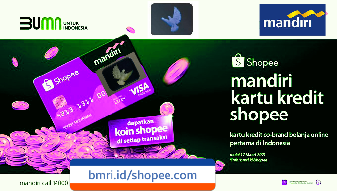 Saatnya untuk menikmati promo & profit Kartu Kredit Shopee Mandiri Visa