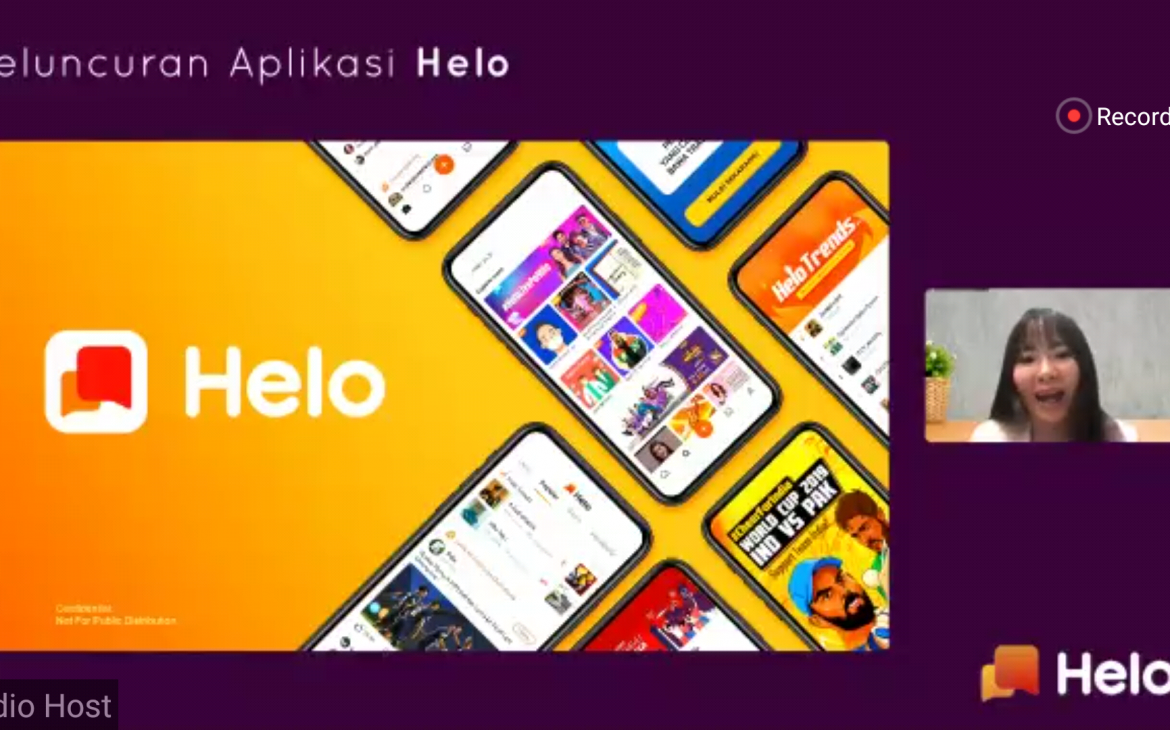 Aplikasi Helo Resmi meluncur di Indonesia, keunikan Helo memanjakan Pengguna