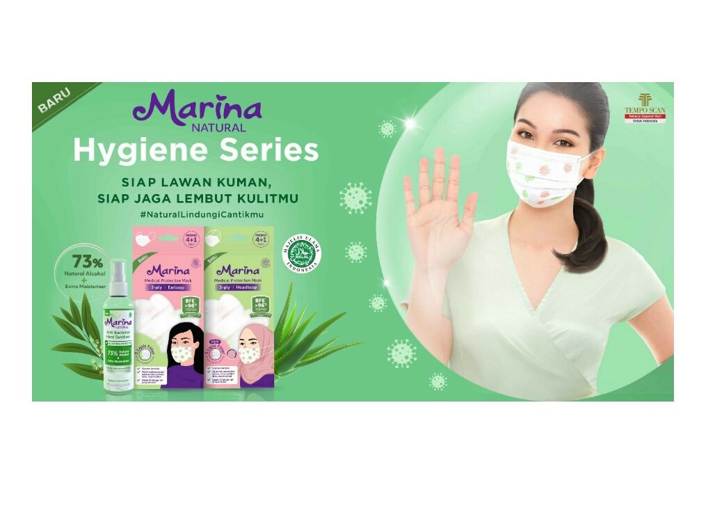 Sambut World Hand Hygiene Day, Marina gebyar Kampanye #MarinaHandsOn #NaturalLindungiCantikmu Ajak Perempuan Indonesia Peduli Higienitas Diri