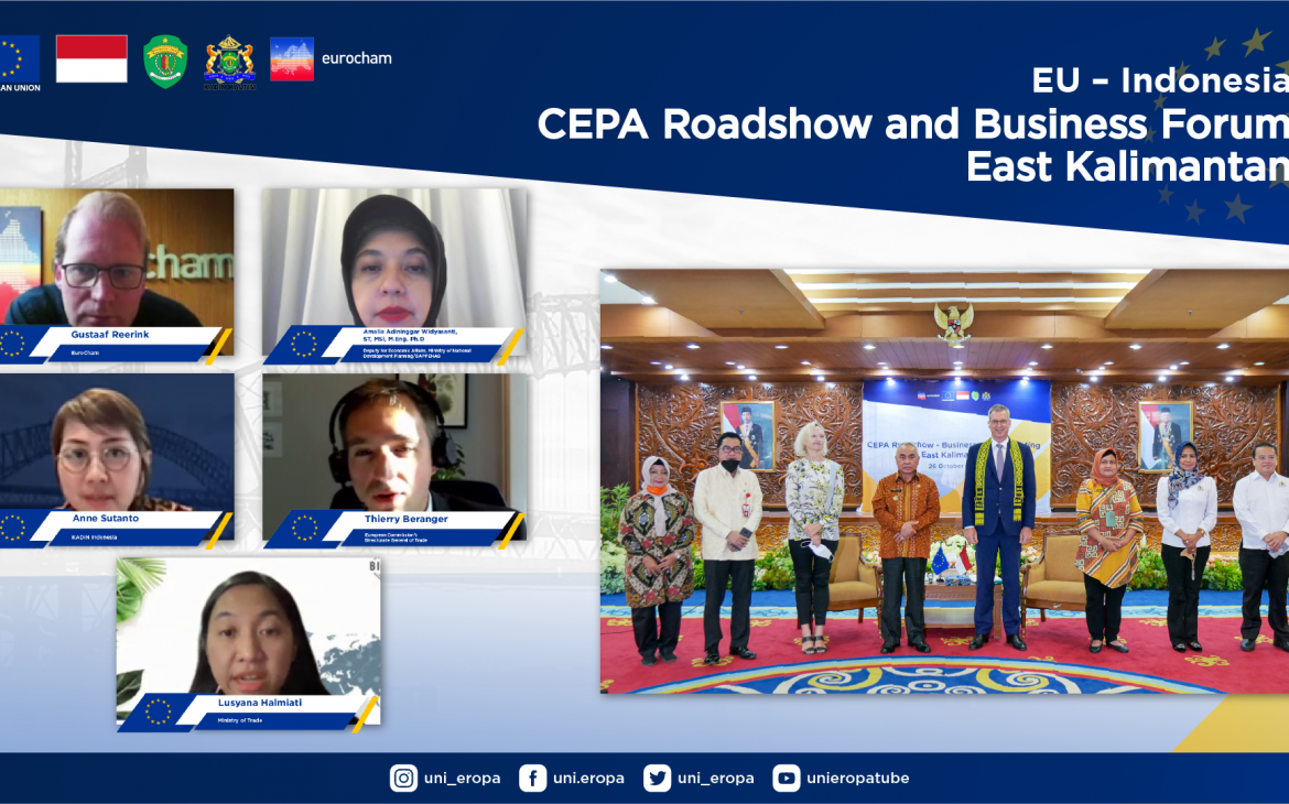 EU-Indonesia CEPA Roadshow – Kalimantan Timur bahas potensi perdagangan dan investasi