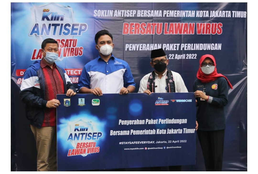 SoKlin Antisep Gandeng Pemkot Jakarta Timur Bersatu Lawan Virus 