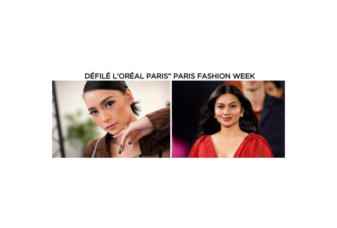 Penampilam Memukau Tamara Dai dan  Ariel Tatum Di Panggung “LE  DÉFILÉ L’ORÉAL PARIS” PARIS Fashion Week