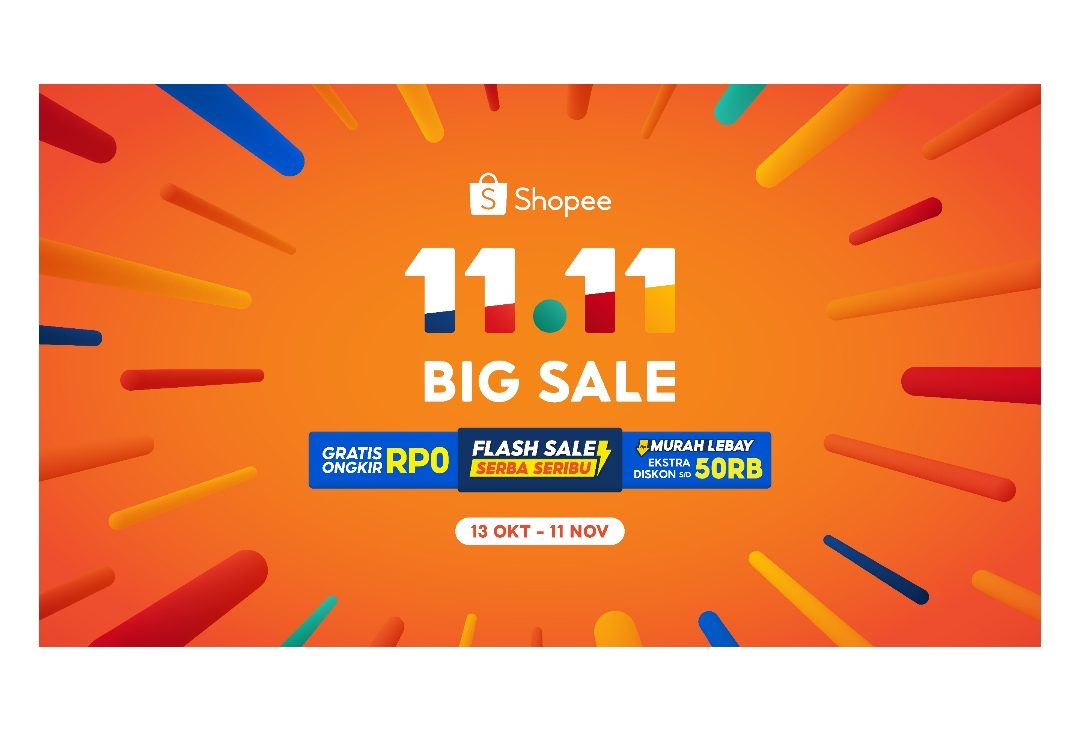 Shopee 11.11 Big Sale 2022 Temani Perjalanan Menuju Momen Pergantian Tahun