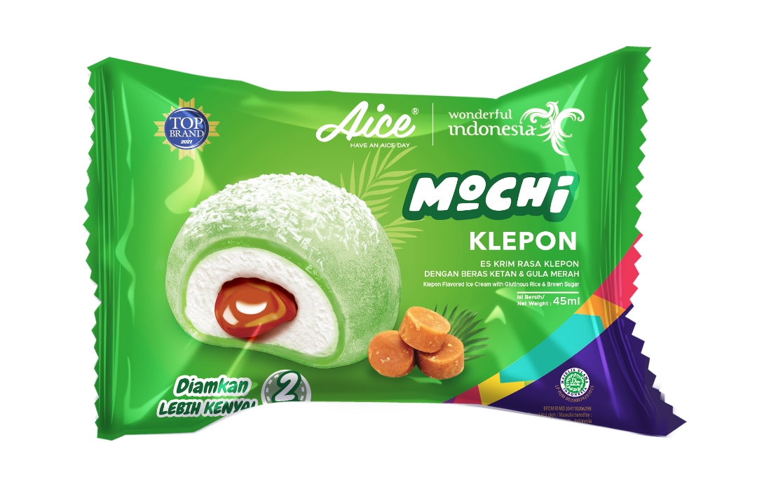 Kampanye Wonderful Indonesia Aice Mochi Klepon Raih Peringkat Gold Sebagai the Most Creative Brand dari Kemenparekraf