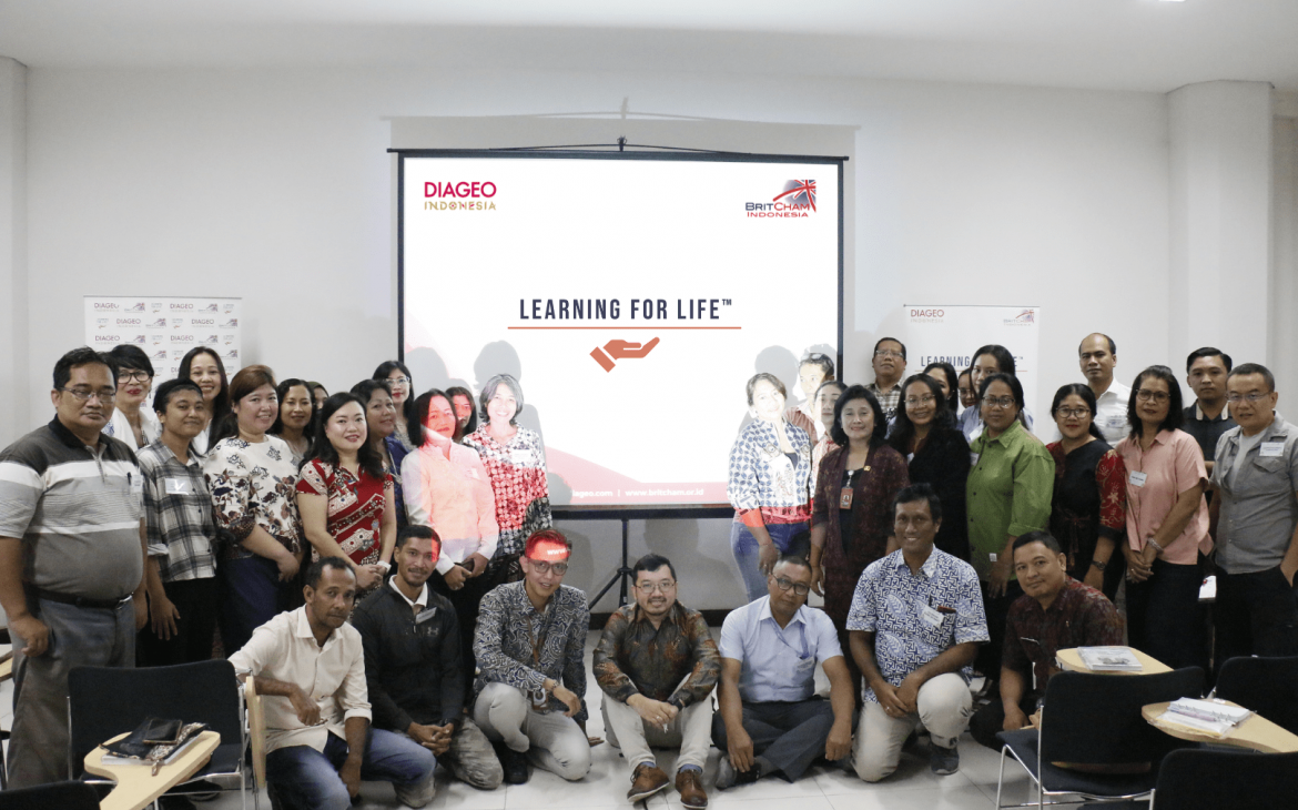 DIAGEO Lanjutkan Program Learning For Life Bersama BRITCHAM Di Bali