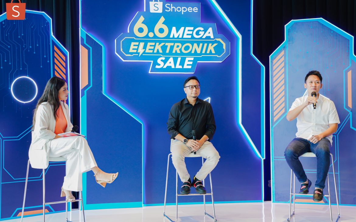 “BincangShopee 6.6 Mega Elektronik Sale” Bareng Dhiarcom: Aneka Aspek Kreasi Kontent