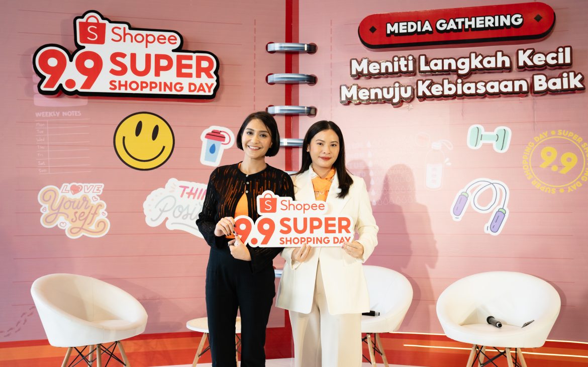 Shopee 9.9 Super Shopping Day Hadirkan Caca Tengker & True To Skin “Berbagi Langkah Kecil Menuju Kebiasaan Baik”