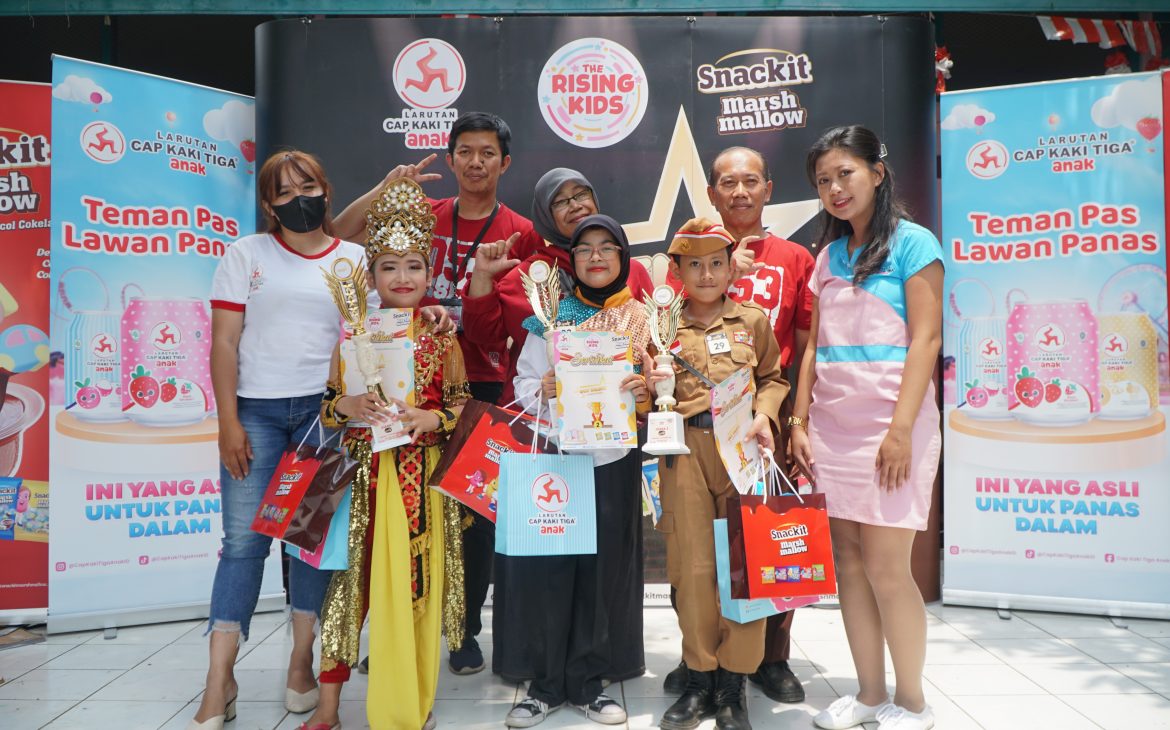 Snackit Marshmallow dan Cap Kaki Tiga Anak : Dukung Pengembangan Potensi Anak Indonesia “The Rising Kids 2023” Singgahi Kota Kedua, Bandung