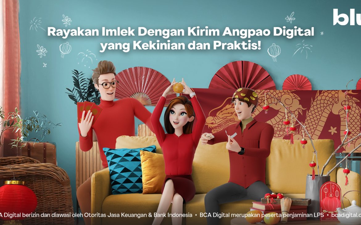 Mari Rayakan Imlek dengan Kirim Angpao Digital yang Kekinian dan Bertransaksi dengan Praktis!