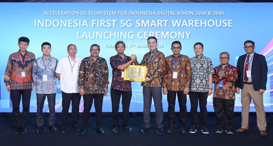 Telkomsel dan Huawei Resmikan 5G Smart Warehouse dan 5G Innovation Center Pertama di Indonesia