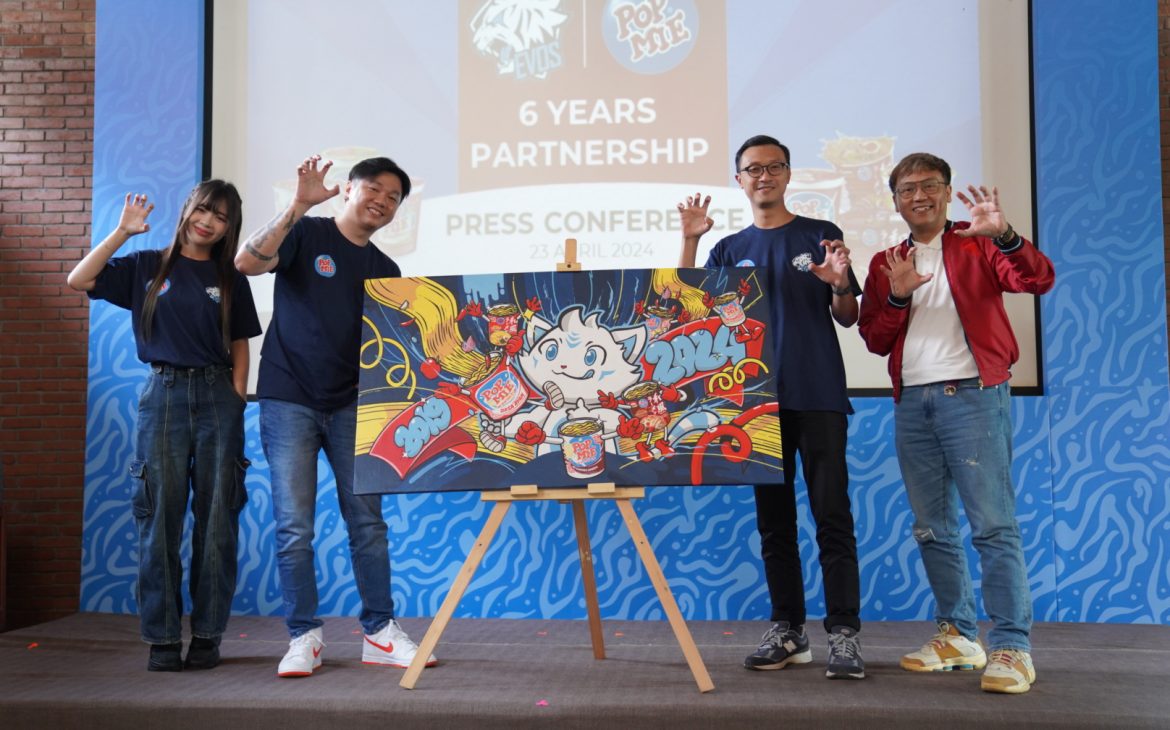 6 Tahun Sinergi EVOS dan Pop Mie Semarakan Industri Esport Indonesia