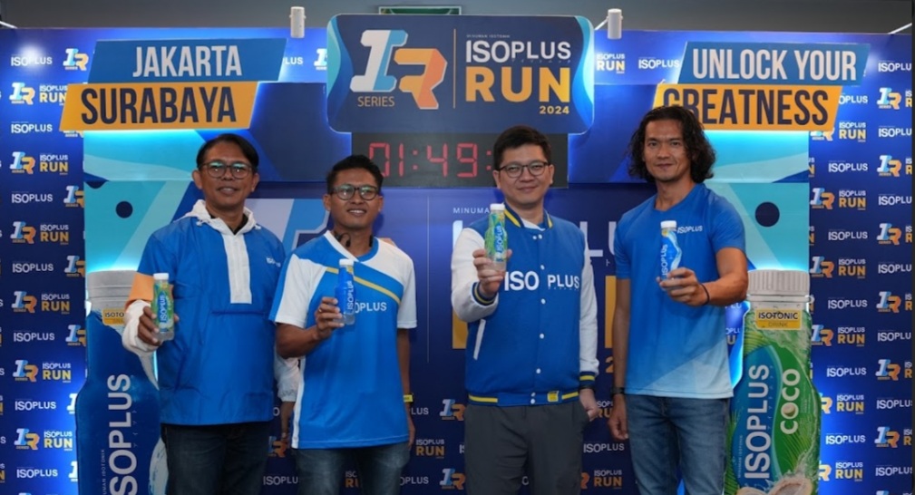 Jakarta dan Surabaya Tunggu Tanggal Main ISOPLUS Run Series 2024