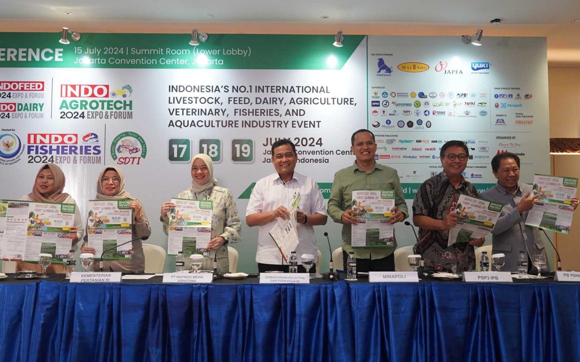 JCC (17-19 Juli), PT Napindo Media Ashatama Gelar Pameran Industri Peternakan, Perikanan, dan Agribisnis Unggulan Dari 50 Negara