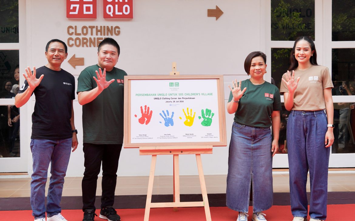 Bangun Potensi Maksimal Anak Asuh, Uniqlo Resmikan Clothing Corner Di SOS Children’s Village