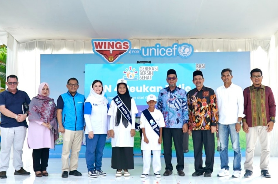 Program WINGS for UNICEF Bersama SoKlin Sapa Ribuan Anak dan Keluarga di Kabupaten Pidie