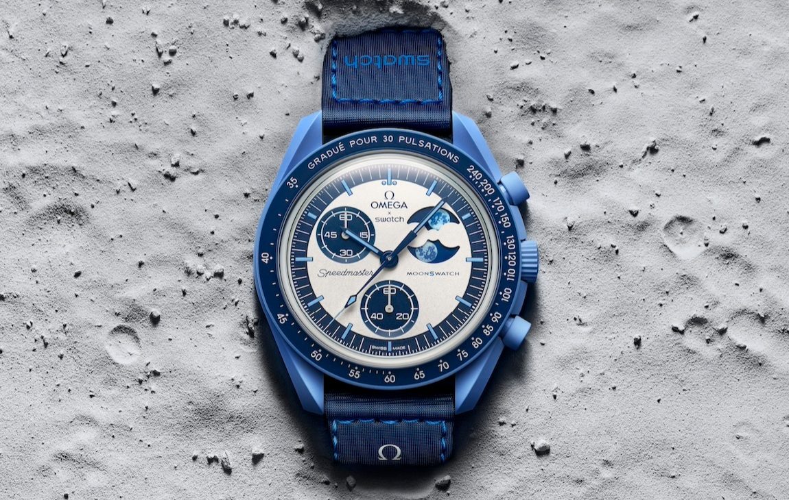 Bioceramic MoonSwatch MISSION TO THE SUPER BLUE MOONPHASE rayakan supermoon pertama di tahun  2024 dan suasana perayaan musim panas