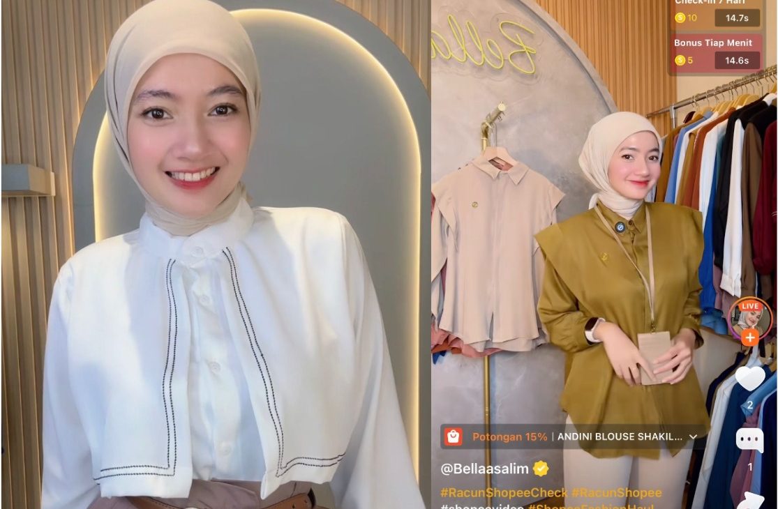 Dari Hobi Jadi Profesi: Kisah Sukses Bella Salim Raih Peluang dan  Ubah Nasib Keluarga Melalui Shopee Live