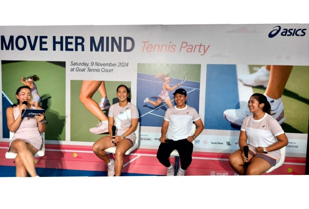 Serunya ASICS Move Her Mind Tennis Party Ajak perempuan lebih aktif lewat racket sport