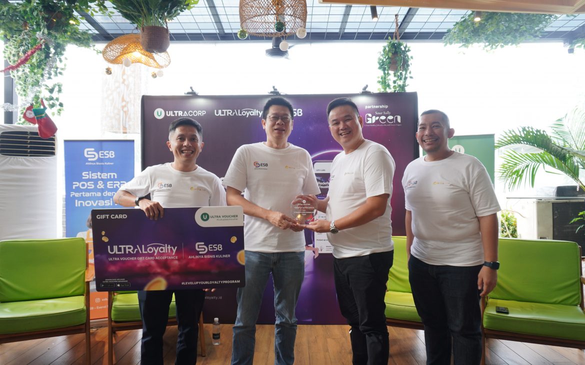 Ultra Corporation Gandeng ESB Hadirkan Pembayaran Scan Voucher dan Poin Loyalty dalam Ekosistem Point of Sales (POS)