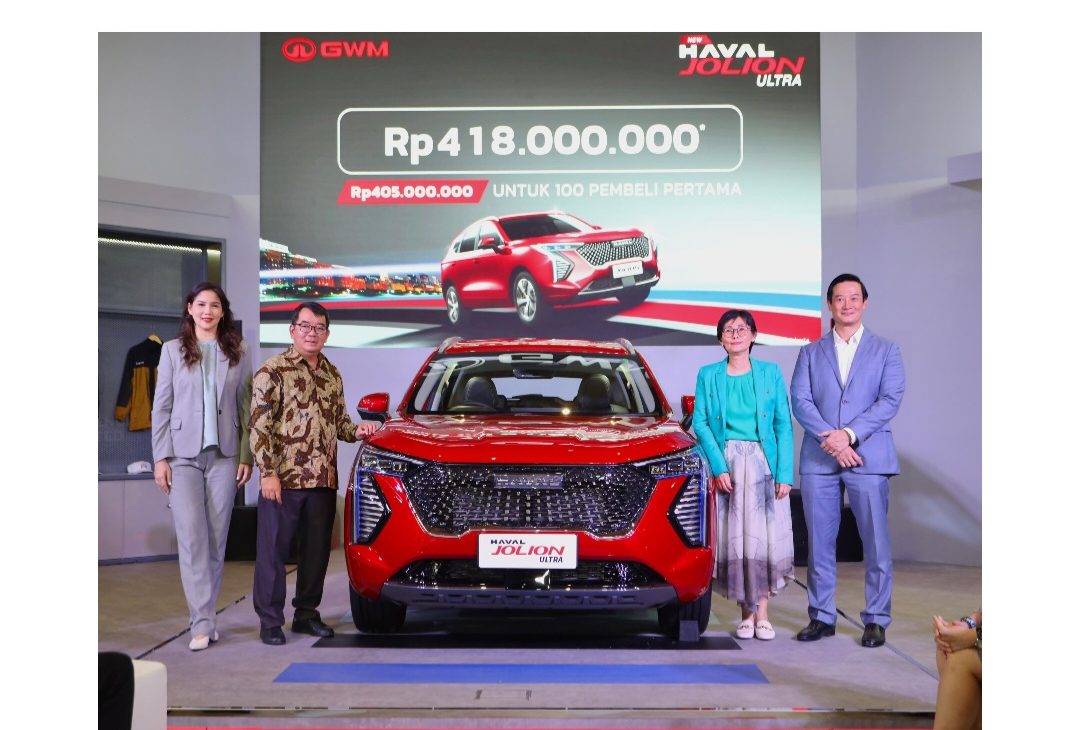 GWM Indonesia Luncurkan Varian Baru Haval Jolion Ultra HEV, Compact SUV yang sempurna untuk Kekinian