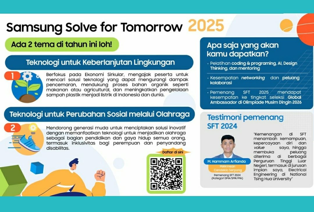 Samsung Solve for Tomorrow 2025 Dibuka untuk Anak Muda Indonesia Berinovasi Untuk Dunia