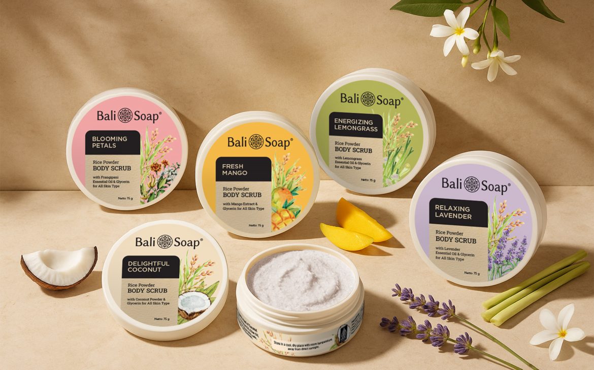 Percaya Diri Punya Kulit Sehat Bercahaya dengan Bali Soap Natural Body Scrub