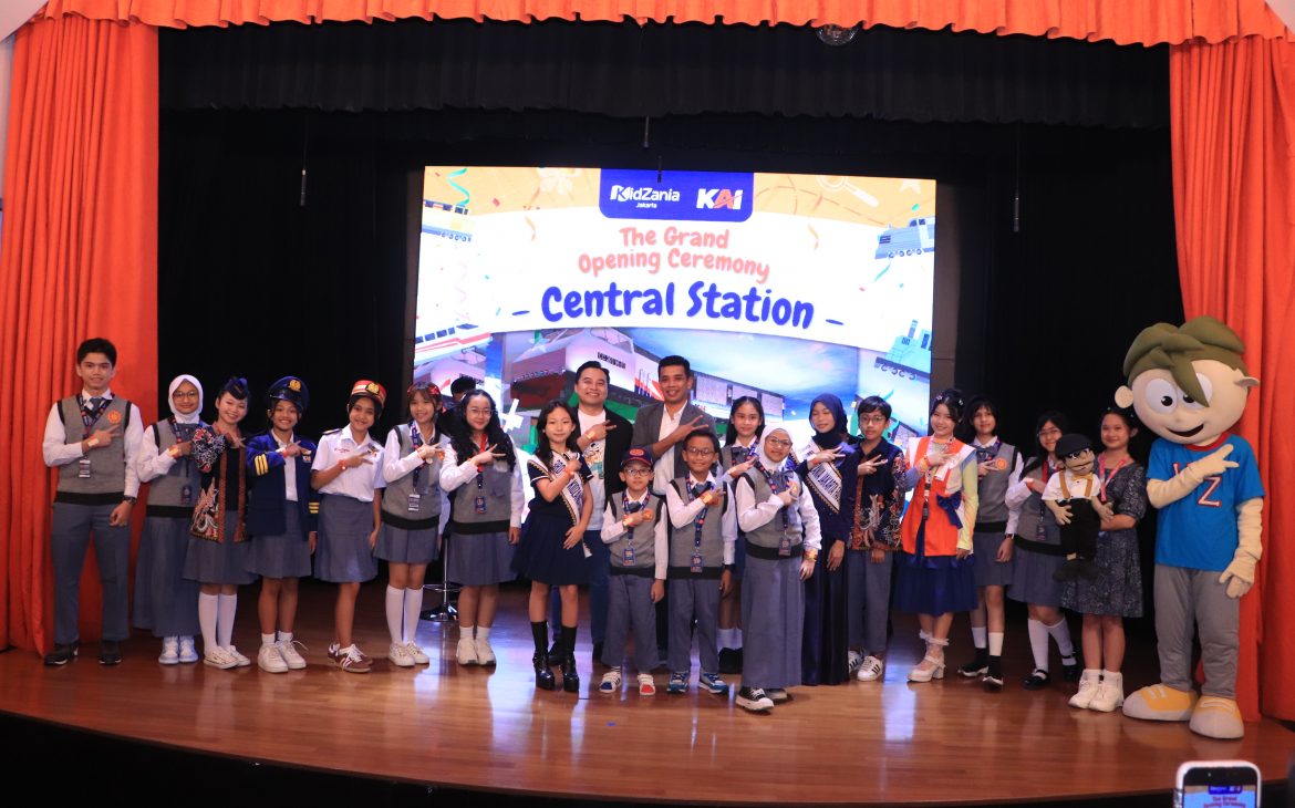 Edukasi Dunia Perkeretaapian Sejak Dini, KAI Resmikan “Central Station KidZania Jakarta”