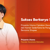 Sukses Berkarya Sebelum 30: Priyanto Utomo Ciptakan Kacamata Demodas dari Kamar Sederhana ke Panggung Nasional Bersama Shopee