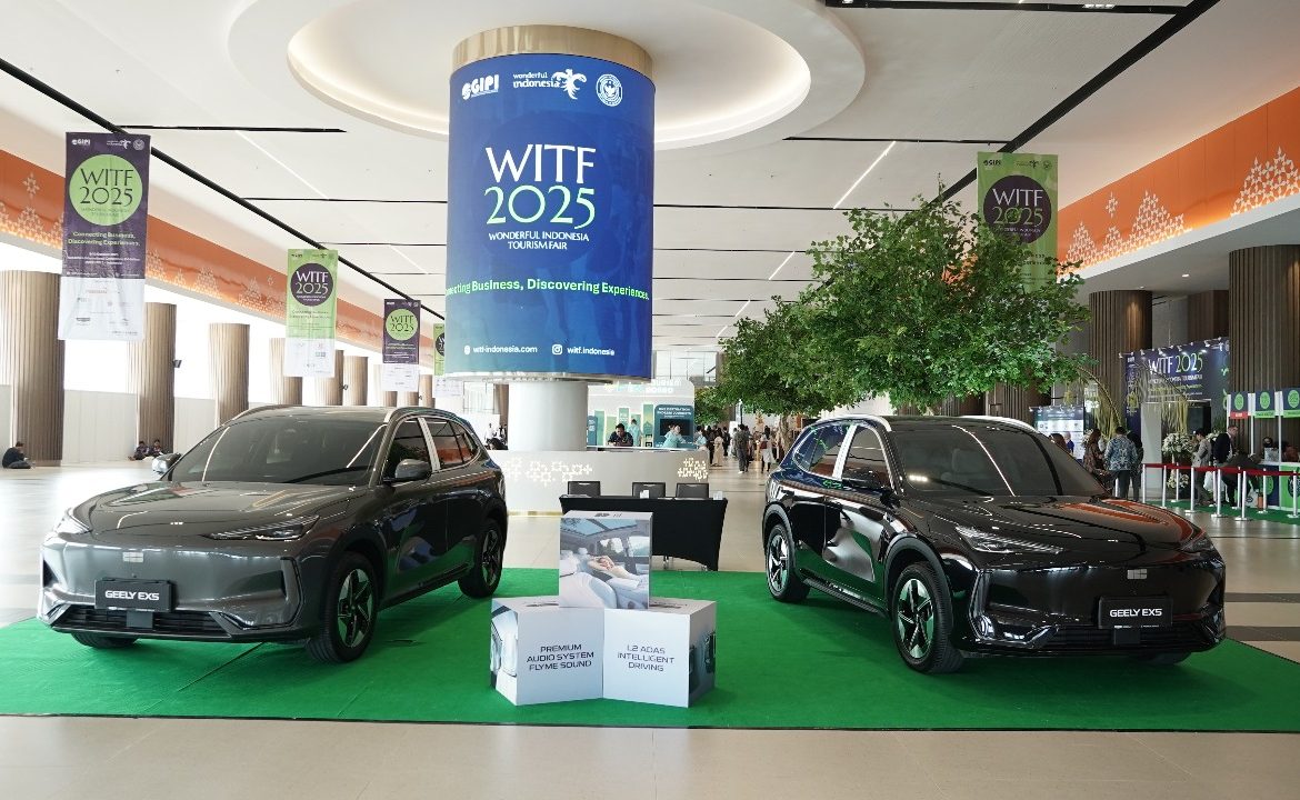Geely Perkuat Sinergi Green Mobility di Wonderful Indonesia Tourism Fair (WITF) 2025