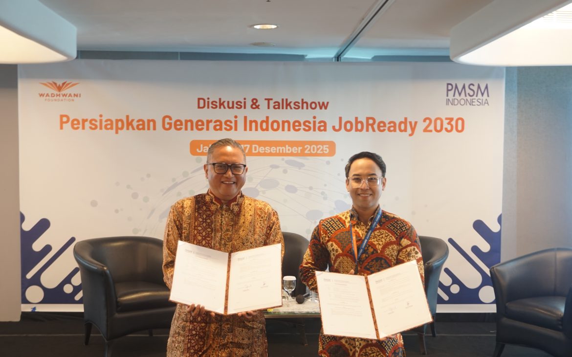 Wadhwani Foundation Gandeng PMSM Kolab siapkan Generasi JobReady!