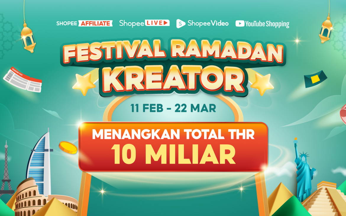 Festival Ramadan Kreator 2026 Resmi Digelar, Shopee Dorong Kreativitas dan Performa Digital Ekosistem Kreator