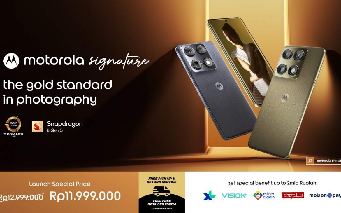Motorola Perkuat Kehadirannya di Indonesia dengan Portofolio Produk Smartphone Terlengkapnya hingga Saat Ini