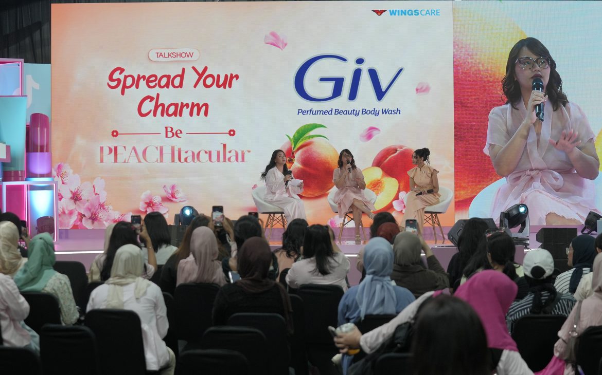 Spread Your Charm, Be PEACHtacular! GIV Hadirkan Charming Peach Blossom dengan Wangi Peach yang Tahan Lama
