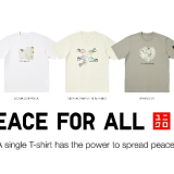 Lima Desain Baru T-shirt Amal PEACE FOR ALL Diumumkan!