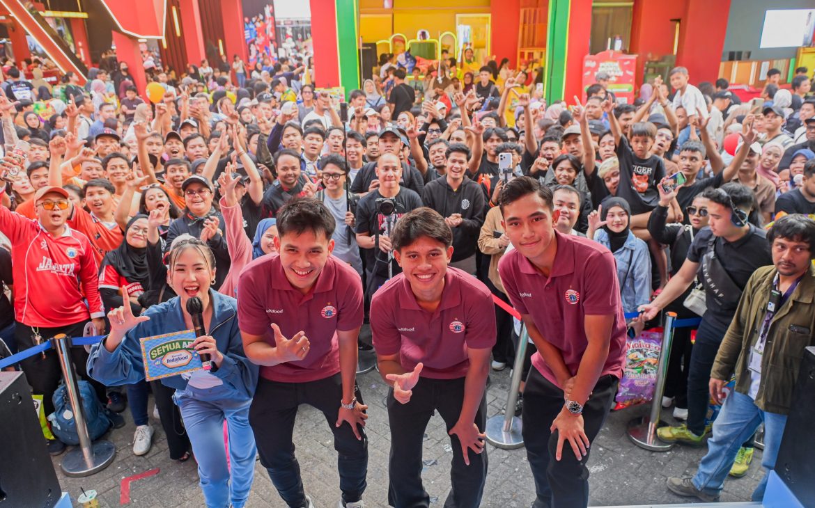 Jakarta Fair Pecah! Indofood dan Persija Sebar Semangat Melalui Meet & Greet