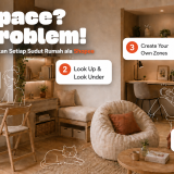 No Space? No Problem! Simak Trik untuk Memaksimalkan Setiap Sudut Rumah ala Shopee
