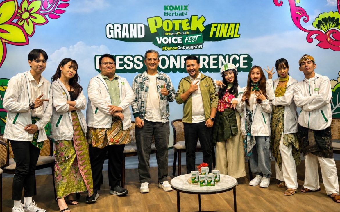 elang Puncak Komix Herbal POTEK Dance Fest 2026, 15 Menit Dance Jadi Pilihan Anak Muda untuk Tetap Aktif