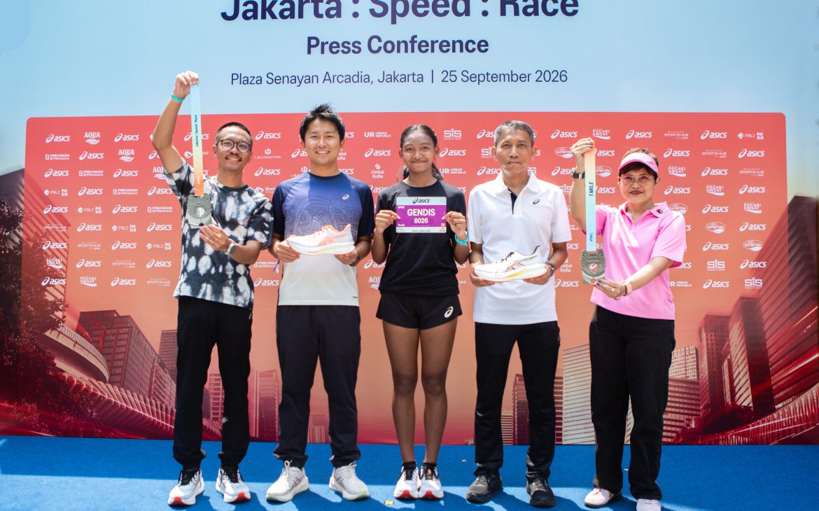 ASICS Kembali Gelar Jakarta : Speed : Race 2026, Tampilkan Beauty of Sunrise dengan SONICBLAST™ 2 RISE & SHINE™ Collection