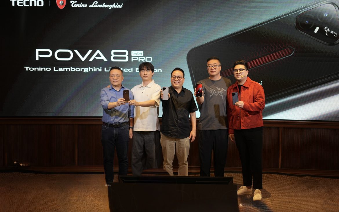 TECNO POVA 8 Pro 5G Resmi Meluncur di Indonesia, Hadirkan Dual Chipset, Sony LYTIATM 700C, dan Kolaborasi Eksklusif bersama Tonino Lamborghini