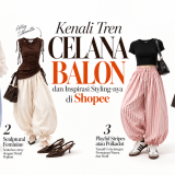 Dari Minimalis hingga Statement Look, Ini Cara Styling Celana Balon dengan Pilihan Fashion Brand Lokal di Shopee