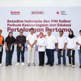 Betadine Indonesia Bersama PMI Kalbar Perkuat Kesiapsiagaan dan Edukasi Pertolongan Pertama