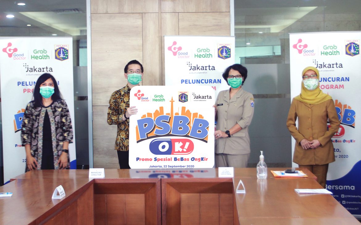 Lawan Covid_19 Good Doctor dan Pemprov DKI Jakarta Luncurkan Program PSBB OK! dan Donasi 50.000 Masker Medis