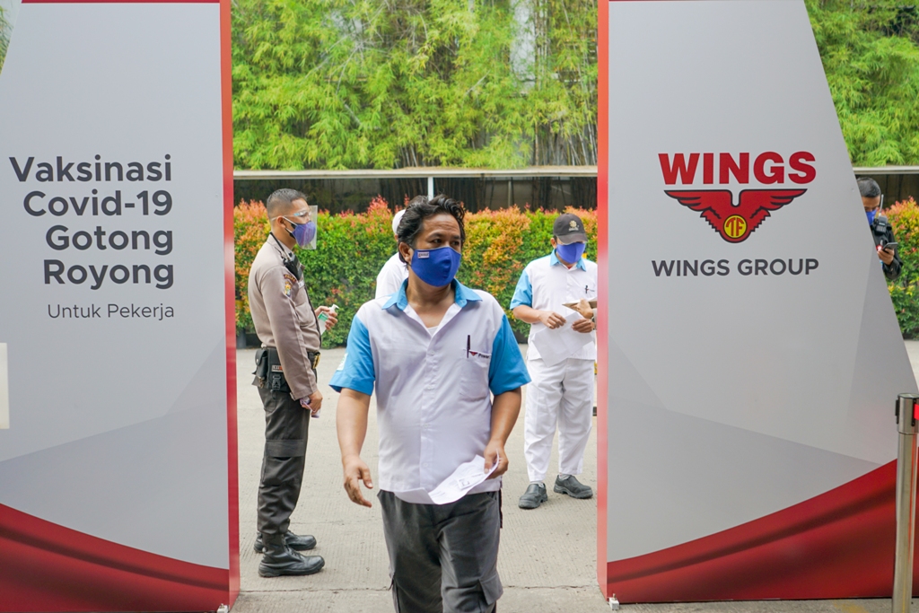 Wings Group Indonesia Gelar Program Vaksinasi Gotong-Royong, Wujudkan Konsistensi Perusahaan dalam Mempercepat Herd Immunity di Indonesia