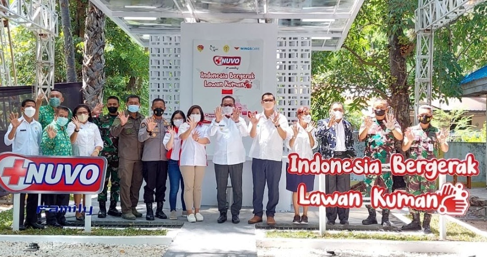 Nuvo Family Resmikan Sarana Cuci Tangan   “Indonesia Bergerak Lawan Kuman” di 150 Titik di Indonesia