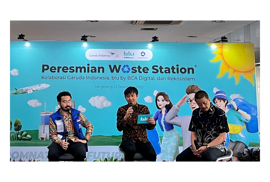 Gandeng Rekosistem dan blu by BCA Digital, Garuda Indonesia Resmikan Waste Station di Kantor Pusat Garuda Indonesia Soekarno Hatta & Garuda Indonesia Training Center Duri Kosambi