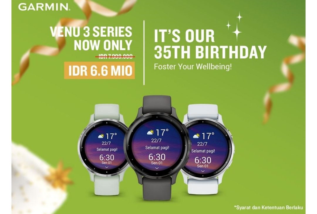 Inisiatif Baru #BeMoreBeHealthier dari Garmin Mengajak Pekerja Kantoran dengan Gaya Hidup Sedentari Menjadi Pejuang Wellness Bersama Venu 3 Series, Your Health Coach