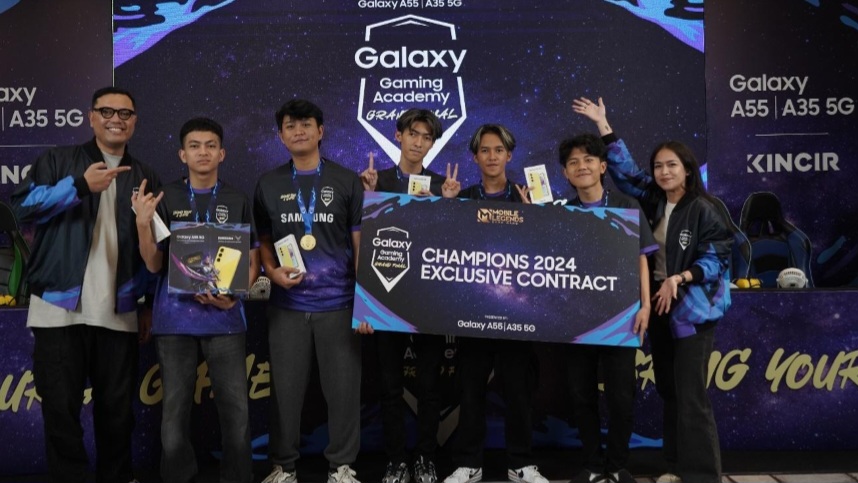 Galaxy A55 5G, Andalan ATS Esports di Samsung Galaxy Gaming Academy 2024