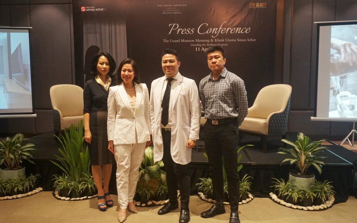 The Grand Mansion Menteng by The Crest Collection dan Klinik Utama Simas Sehat Meluncurkan Kolaborasi Wellness Program